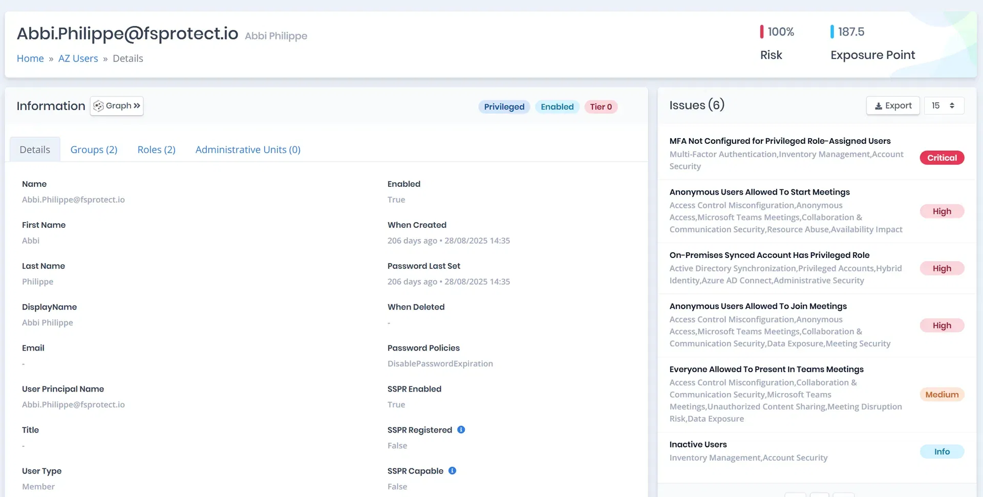 Faster investigations with identity context