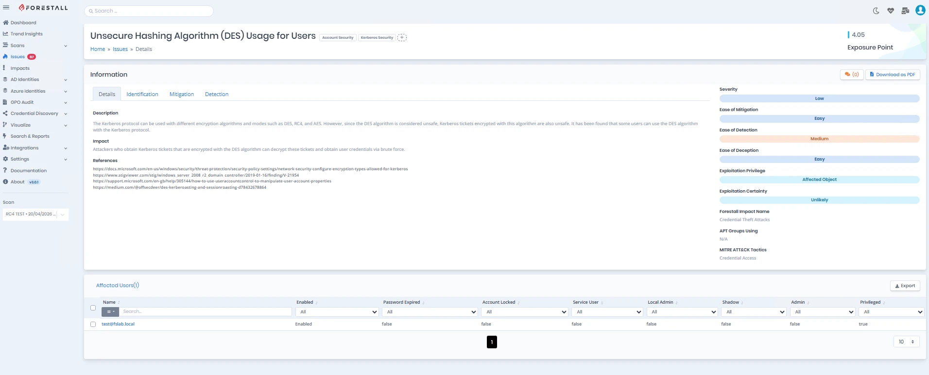 Using DES Algorithm user