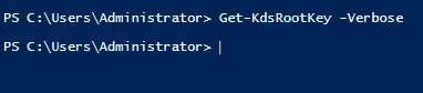 Querying the KDS Root Key