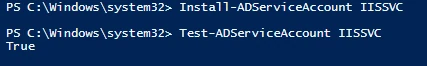 Installing GMSA