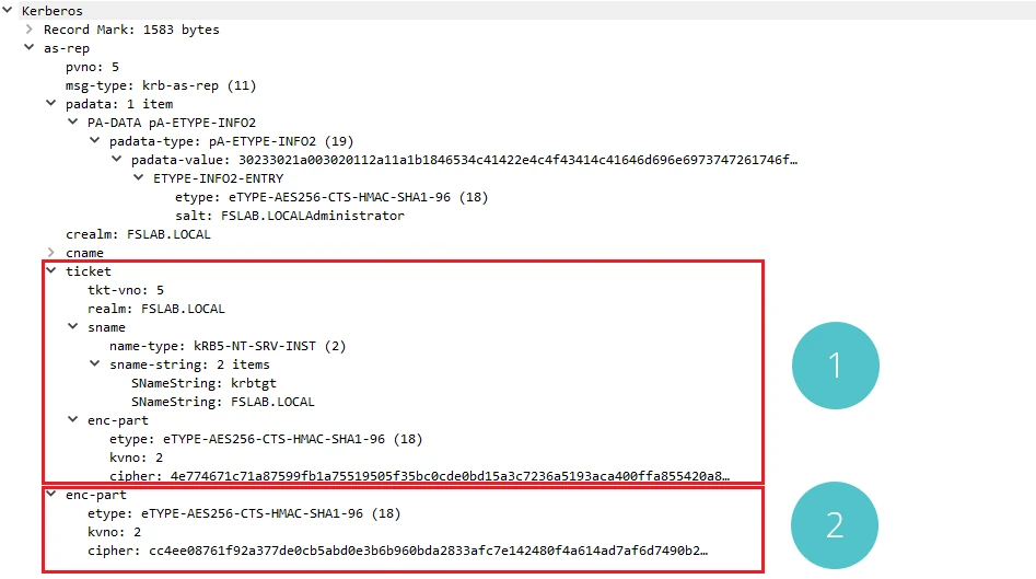 AS-REP Packet Capture